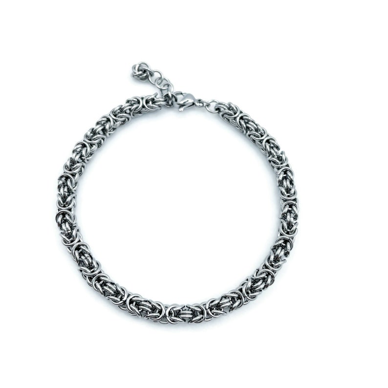 Dainty Stainless Steel Link Bracelet imagem 5