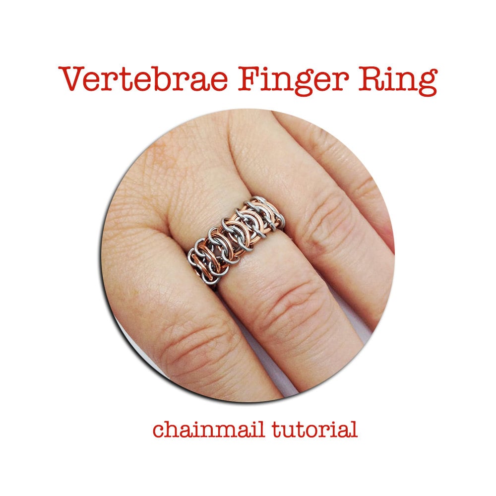 Wild Grasses' Chainmail Ring
