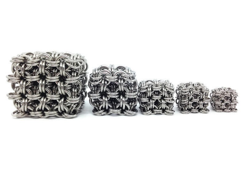 Japanese 8-in-2 Chainmail Cube Tutorial – DIY Project (digital Download ...