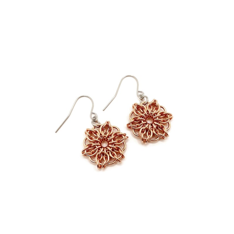 Boucles d'oreilles en bronze image 1