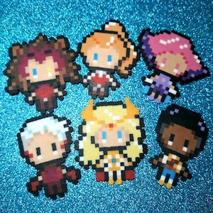 She-Ra Mini Perler Keychains