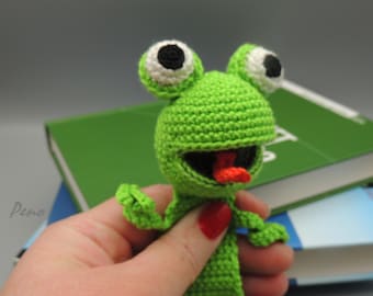 Frosch gehäkeltes Lesezeichen, Seitenwendeer, Geschenk für Leseratten, Lesezeichen, Geschenk für Leseratten, Geschenk für Leseratten, Geschenk für Leseratten, Geschenk für Leseratten, Geschenk für Leseratten, Geschenk für Leseratten, Geschenk für Leseratten, Geschenk für Leseratten, Geschenk für Leseratten, Geschenk für Leseratten, Geschenk für Leseratten