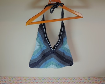 Boho-Chic Tasche, Oma Quadrat Tasche, Häkeltasche, Sommertasche, lässige Tasche, Öko-Tasche, umweltfreundlich, Tasche zum Wandern, Abendtasche, Partytasche