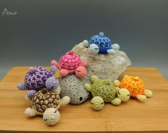 Turtle keychain, crochet turtle,crochet keyring, cute keychain, keychain gift, amigurumi turtle keychain, crochet animals, sea animals