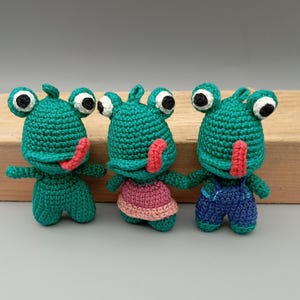 Sapo, chaveiro de sapo, sapo de crochê, sapo amigurumi feito à mão, chaveiro feito à mão, sapo amigurumi, chaveiro fofo, amuleto da sorte, presente para amantes de sapos