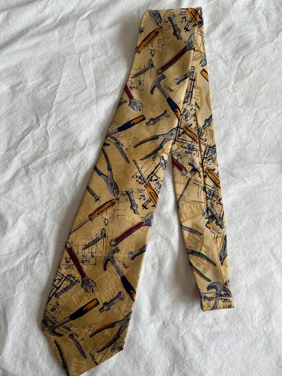 Vintage Home Improvement Necktie ‘Tooling Around’