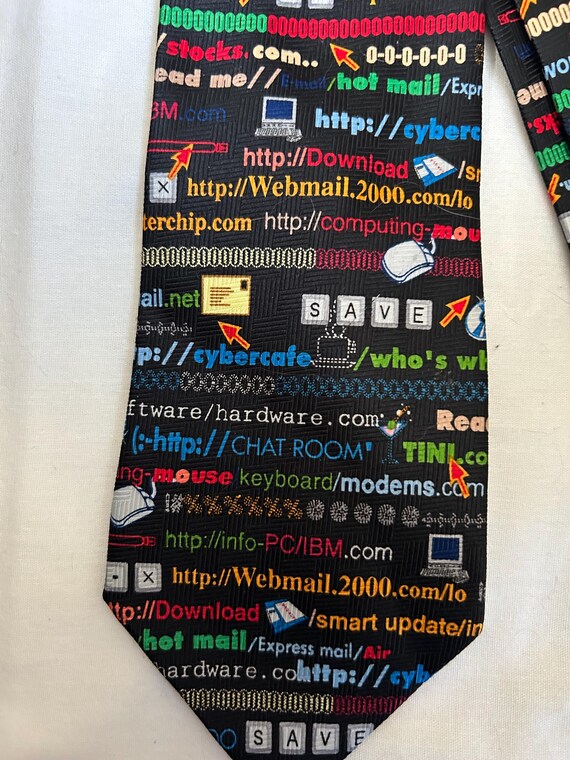 VTG Computer Programmer Mens Tie - image 2