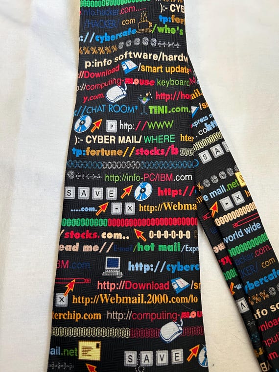 VTG Computer Programmer Mens Tie - image 3