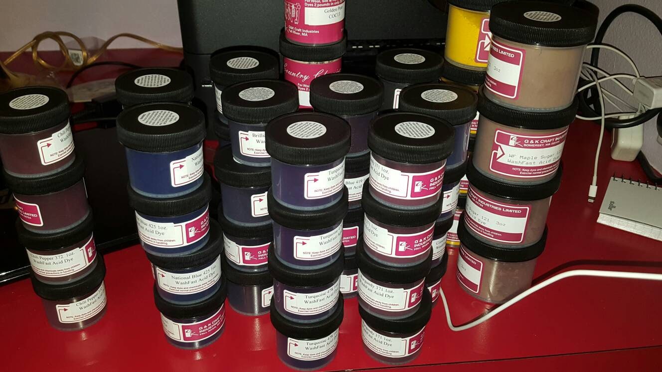 Prochem Dye color range from 500 to 845 1 oz size Etsy