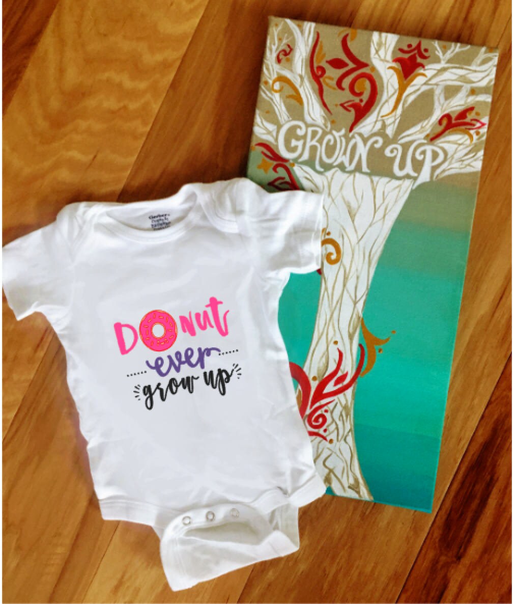 white cotton onesies