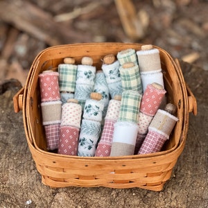 100% Cotton Reusable Gift Wrap Ribbons Eco-Friendly Bows