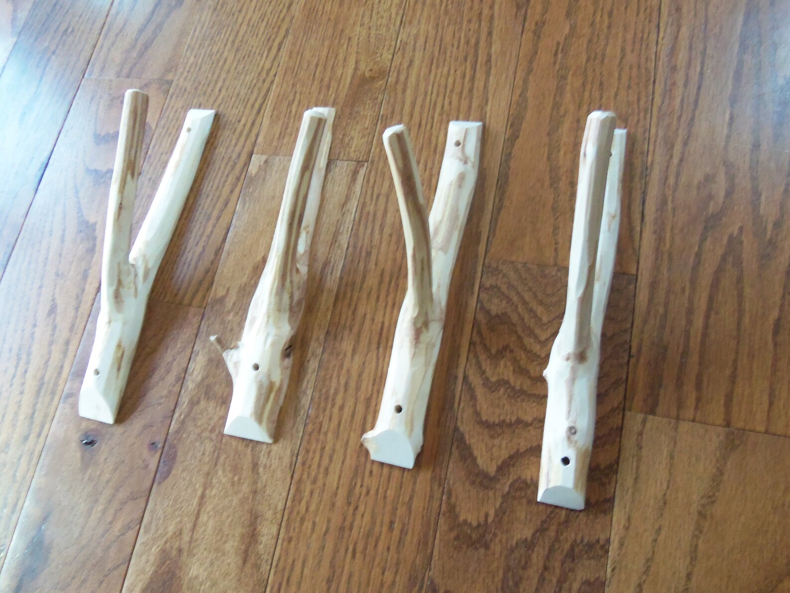 Unfinished canoe paddle wall hooks Etsy