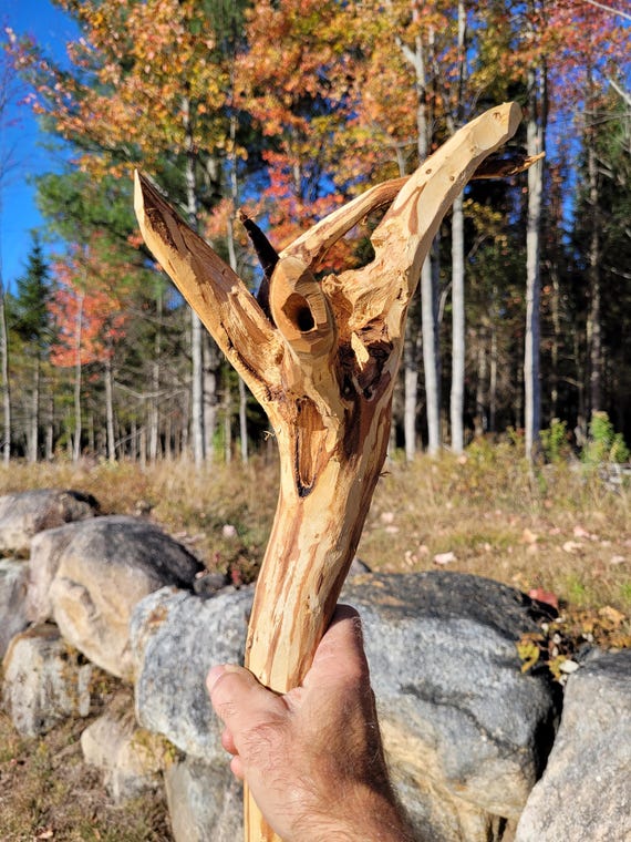 Large wizard staff