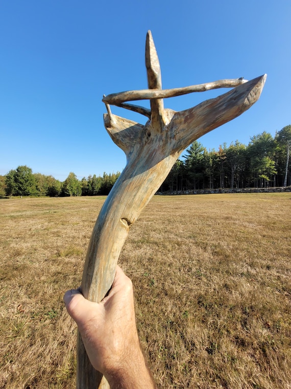 Finished knock-down wizard staff