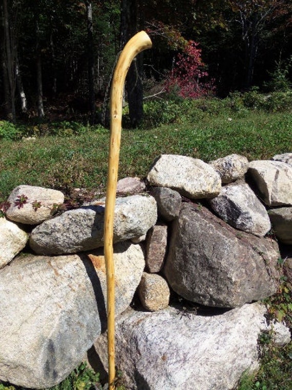 Adirondack natural curved walking stick