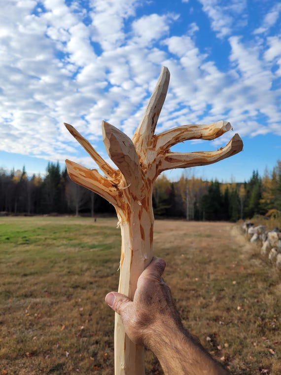 Knock-down wizard staff