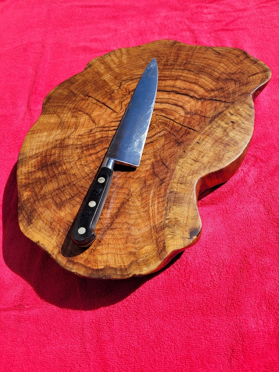 Burl charcuterie board