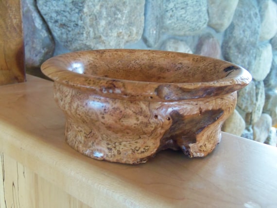 Adirondack burl bowl