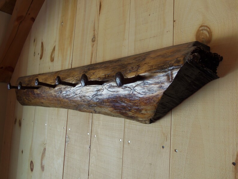Rustic coat hooks