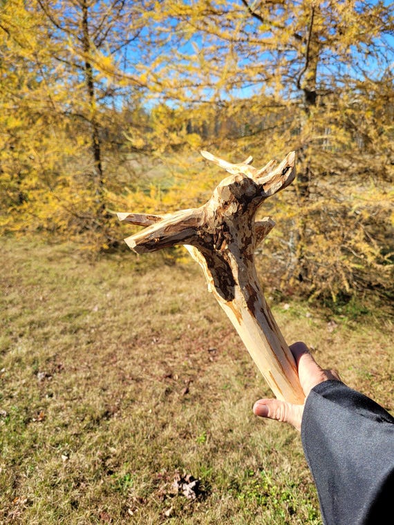 Large wizard staff