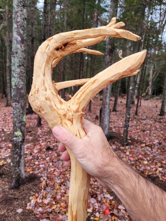 Short knock-down wizard staff