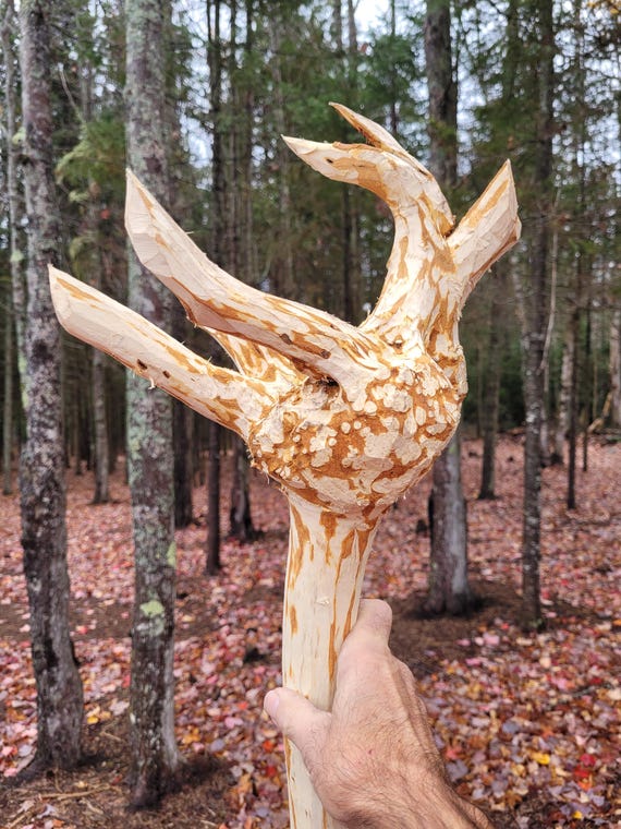 Extra large knock-down wizard staff