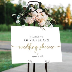 Hochzeit Dusche Willkommensschild, Hochzeit Dusche einladen, Hochzeit Willkommensschild, Hochzeit Dusche Zeichen, Hochzeit Dusche Dekor, Paare Dusche Zeichen