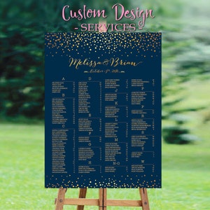 Table des tables de mariage, Table des chaises de mariage éclair, Table des tables de mariage alphabétique, Affiche table des places assises, Décorations éclair