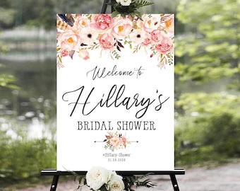 Bridal Shower Sign, Bridal Shower Welcome Sign, Bridal Shower Decor, Bridal Shower decoration, Bridal shower Banner, Bridal shower Poster