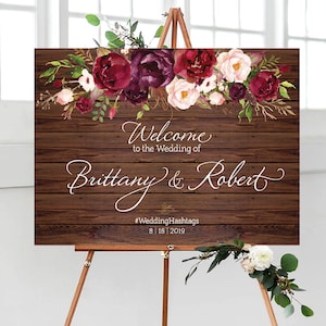Wedding welcome Sign, Wood Wedding Sign, Rustic Wedding Sign, Welcome Wedding Sign, Wedding decoration, Welcome sign Wedding, Welcome signs