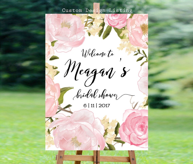 Bridal Shower Wedding Shower Signs Bridal Shower Banner Etsy