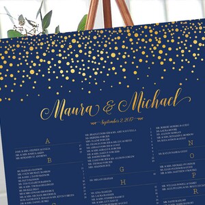 Tabla de asientos de boda, Tabla de asientos de boda imprimible, Tabla de asientos de boda alfabéticamente, Cartel de tabla de asientos, Decoraciones de boda