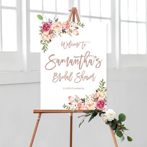 Bridal shower sign, shower sign, bridal shower banner, bridal shower decorations, bridal shower welcome sign, wedding sign, Welcome sign