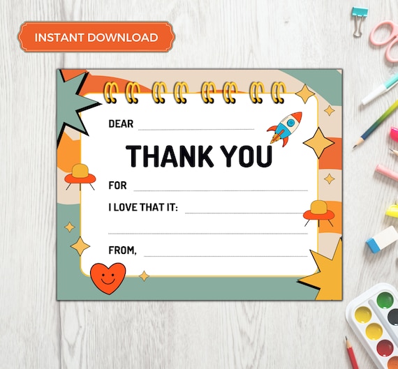 Sherr 100 Juegos De Tarjetas De Agradecimiento Para Niños Con Sobres Tarjetas De Agradecimiento Para Ninos Tarjetas De Agradecimiento Para Ninos