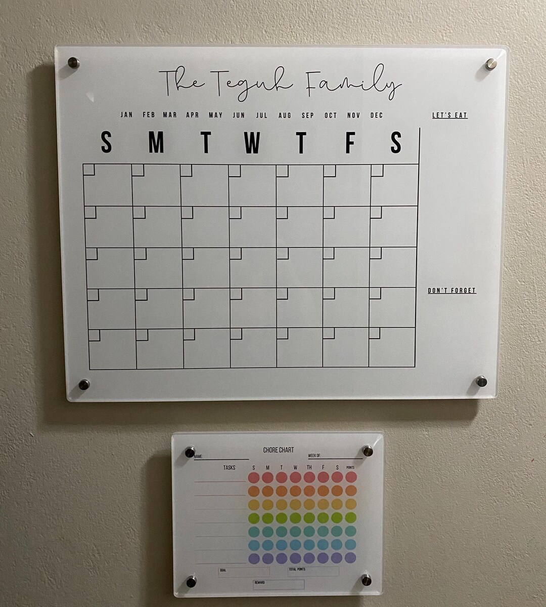 2025 Wall Calendar Perpetual Calendar Academic Planner Large Wall