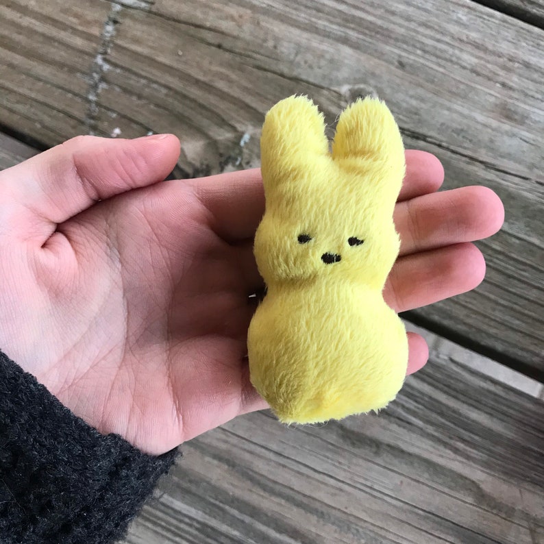Mini Personalized Peep Marshmallow Bunny Stuffies PEEPS | Etsy