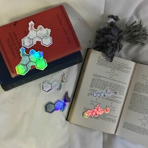 ADHS Medikamente chemische Vinyl-Aufkleber | Adderall, Ritalin, Dexedrin, Concerta, Vyvanse | Stimulanzien der Medikamente