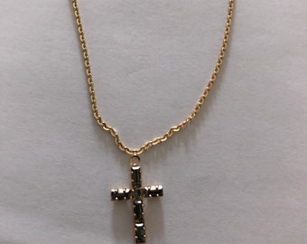 Swarovski Cross Necklace - Etsy UK