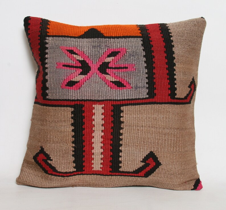Decor kilim pillow cover,20x20inc,50x50cm,Anatolian pillow cover,kilim cushions cover,Decorative cushions,pillow cover decorative pillow