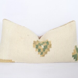 Decorative lumbar,Anatolian Kilim Pillow,Cushion Cover,Lumbar Pillow Case,Handmade lumbar,Hand Woven Pillow, decorative pillowM-6