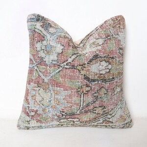 Kilim Pillow 16X16,Cushion Cover,Boho Pillow,Tribal Pillow,Kilim Pillow Case,Handmade Pillow,Kilim Pillow Case,Turkish Kilim Pillow,Kilim 26