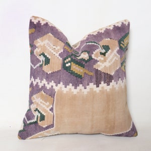 Antique Kilim Pillow,Anatolian Pillow Cover,Kilim Pillow,Cushion Cover,Ethnic Pillow Cover,Kilim Pillow Cover 16x16,Bohemian Pillows     *29