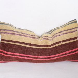 Red Bohemian,Lumbar Pillow Cover ,30x60 12x24 inch Pillow Cover,Anatolian Cushion Cover, Handmade Pillow,Decorative Lumbar Pillow 2*