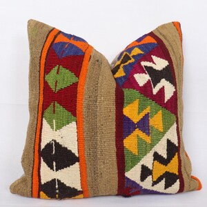 Kilim Pillow,24x24 Pillow Kilim,Handmade Pillow Cover,Kilim Pillow,Decorative Pillow,Cushion Cover,Kilim Pillow,Bohemian Pillow Cover,    *5