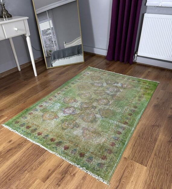 トルコ絨毯　緑と茶色　ラグ・カーペット 楽天市場】トルコ 絨毯 グリーンの通販