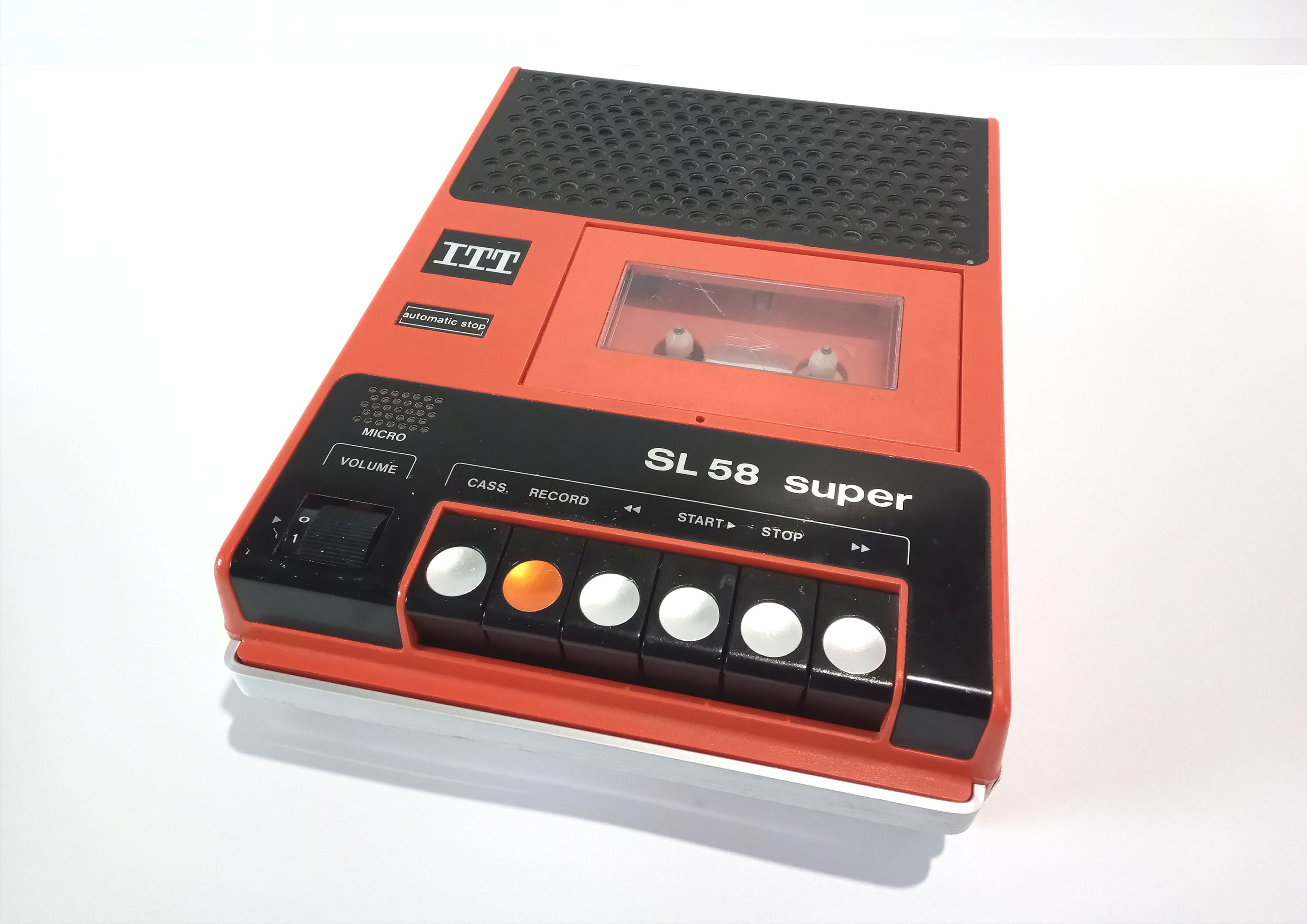 Magnétophone ITT SL58 Super – 1978 – Allemagne – Pour Pièces