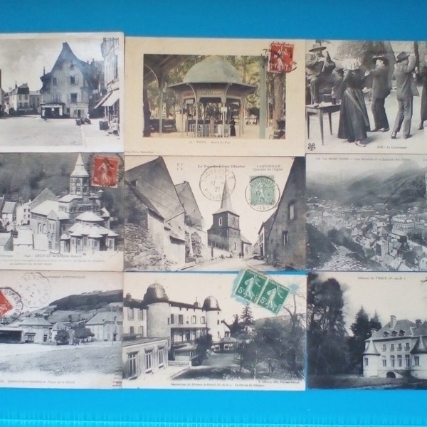 CARTES POSTALES ANCIENNES de collection des années 1911 à 1940 environ