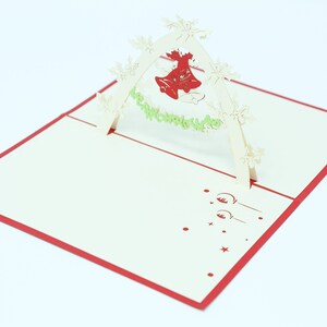 Christmas Bells Pop Up Card
