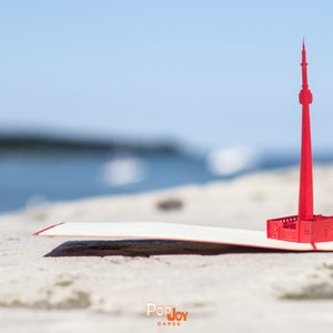 CN Tower Pop Up Card