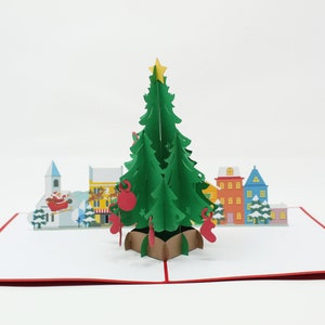 Christmas Tree Pop Up Card